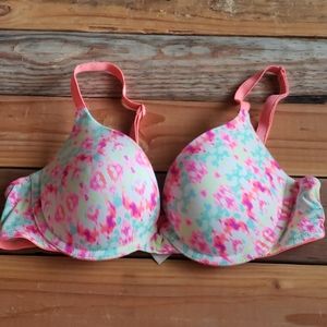 Mulitcolor PINK push up bra